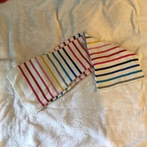 GAP multicolor rainbow scarf